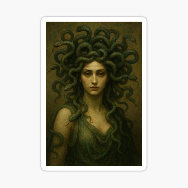 Medusa Sticker