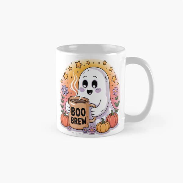 Item preview, Boo Brew Coffee Ghost T-Shirt | Kawaii  Ghost Coffee  Graphic Cozy Halloween  designed and sold by al21ex.