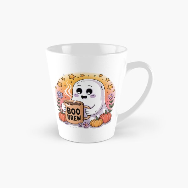 Item preview, Boo Brew Coffee Ghost T-Shirt | Kawaii  Ghost Coffee  Graphic Cozy Halloween  designed and sold by al21ex.