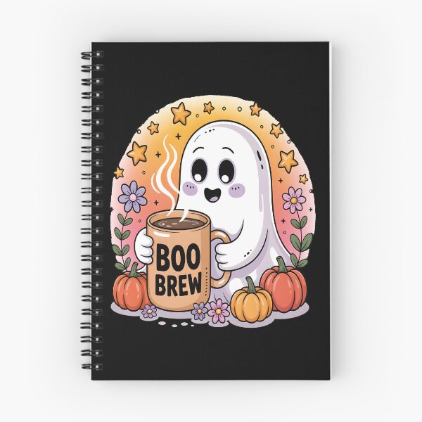 Item preview, Boo Brew Coffee Ghost T-Shirt | Kawaii  Ghost Coffee  Graphic Cozy Halloween  designed and sold by al21ex.