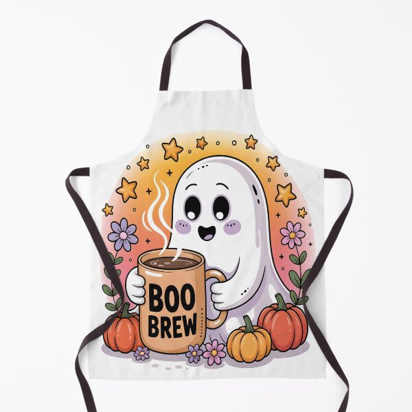Item preview, Boo Brew Coffee Ghost T-Shirt | Kawaii Ghost Coffee Graphic Cozy Halloween designed and sold by al21ex.