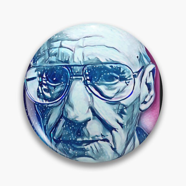 Item preview, William S. Burroughs Artwork  William S Burroughs Portrait  William Burroughs Wall Art  	 designed and sold by slkuiguqqq45.