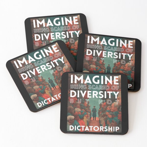 Item preview, Imagine Being Scared Of Diversity But Not Dictatorship designed and sold by Millsoft.