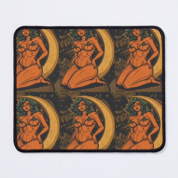 Item preview, Tattoo Pin-up Slutty Pumpkin (clean) designed and sold by Shikrolao.
