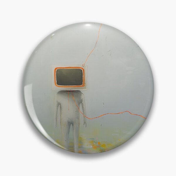 Item preview, TV Man – Glitch in Reality designed and sold by Kat's Design Hub.