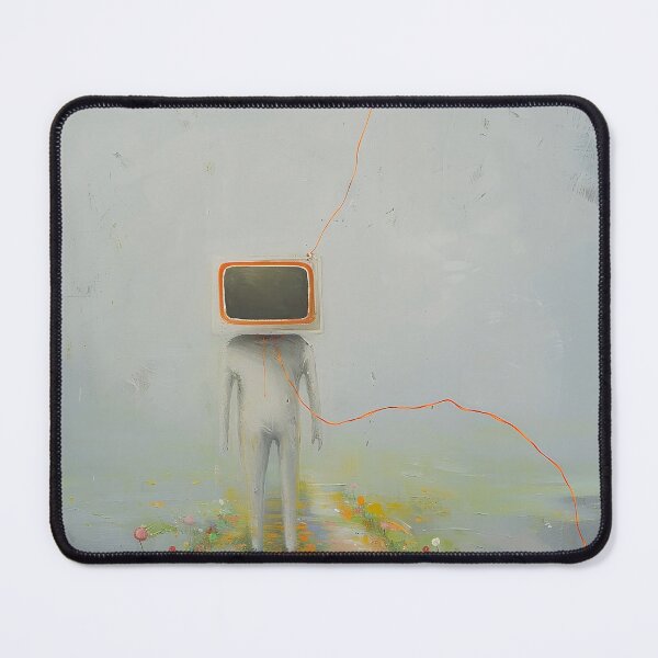 Item preview, TV Man – Glitch in Reality designed and sold by Kat's Design Hub.
