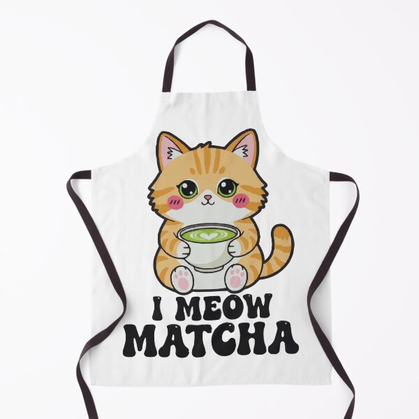 Item preview, I meow matcha, a sweet gift for cats lovers and matcha, unique design designed and sold by Edvole.