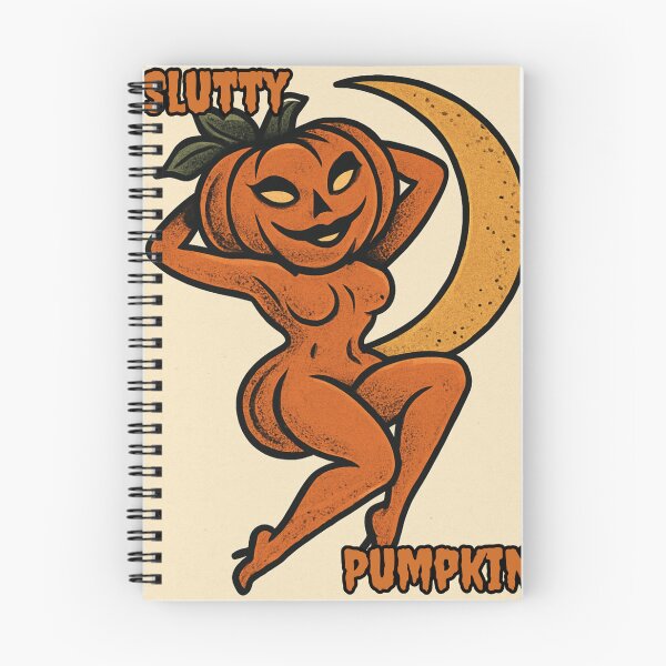 Item preview, Graphic Pin-up Slutty Pumpkin designed and sold by Shikrolao.