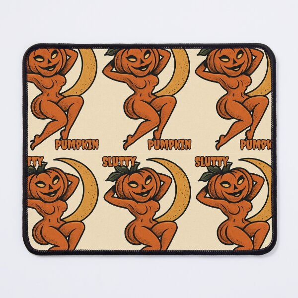 Item preview, Graphic Pin-up Slutty Pumpkin designed and sold by Shikrolao.