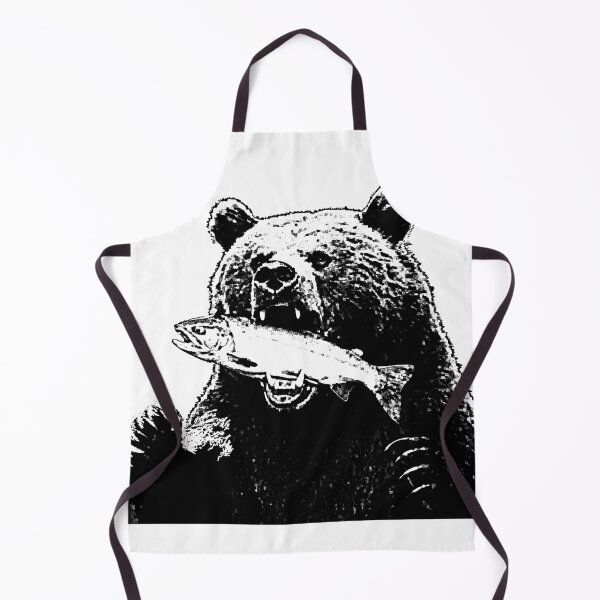 Item preview, Fierce Bear, Catching Salmon. designed and sold by dakotii.