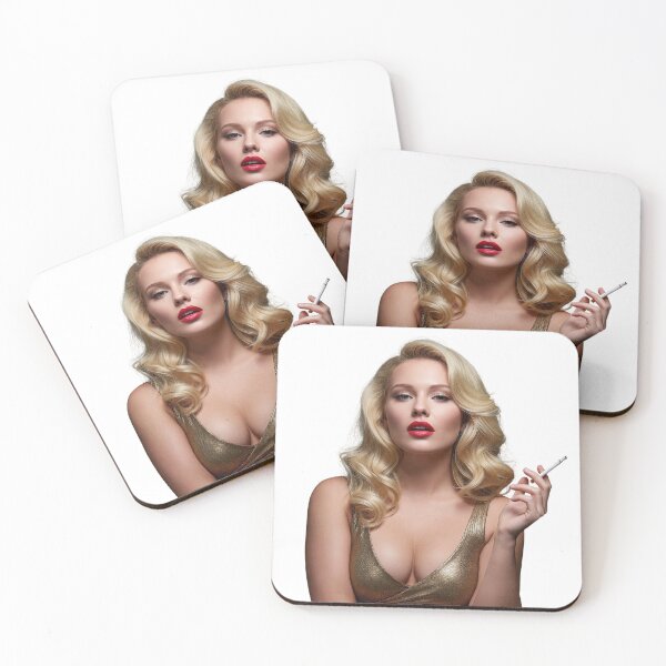 Item preview, Golden Glam Blonde Beauty with Sultry Retro Vibes. designed and sold by Spark2Seduction.