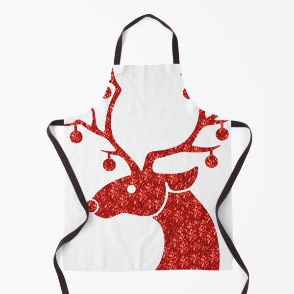 Item preview, Red Rhinestone  Christmas Reindeer designed and sold by TheIconSmith.