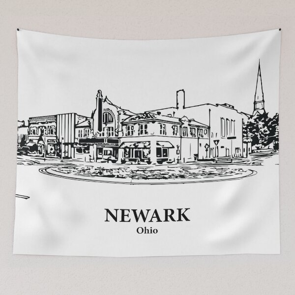 Item preview, Newark - Ohio designed and sold by Lakeric Cityscapes.