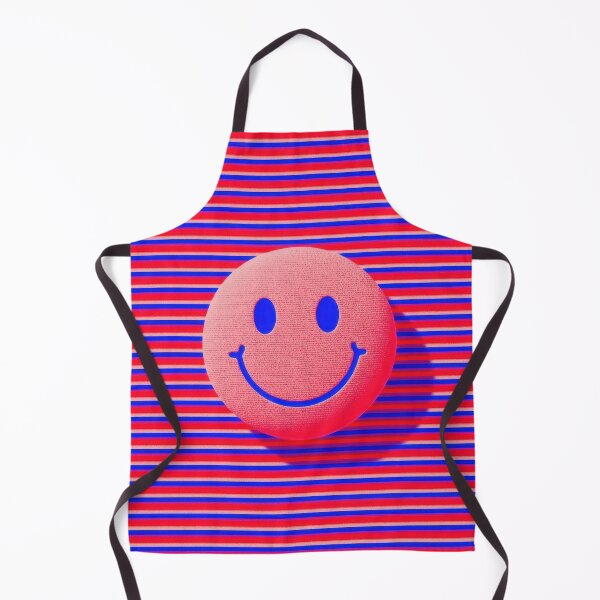 Item preview, Red smiley retro illustration designed and sold by ArtHouseNiklas.