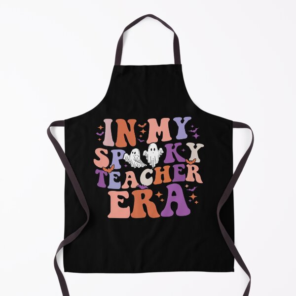 Item preview, In My Spooky Teacher Era Shirt – Retro Ghost Halloween Teacher Design designed and sold by Alluka Brand.