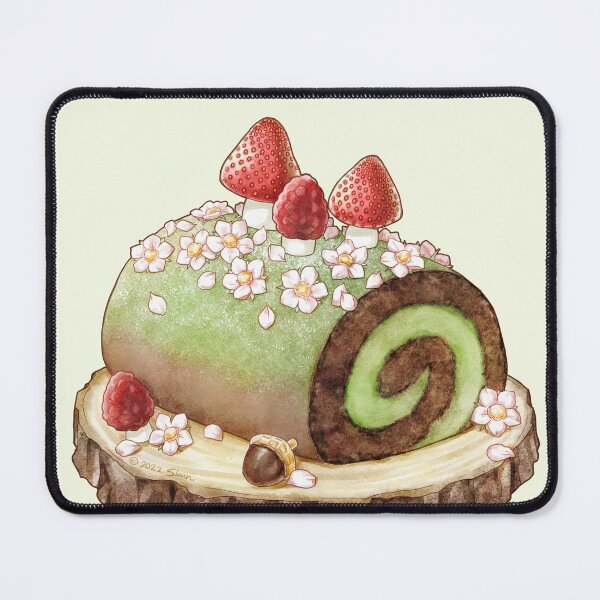 Item preview, Whimsical Woodland Roll Cake Artwork designed and sold by DesignsBySloan.