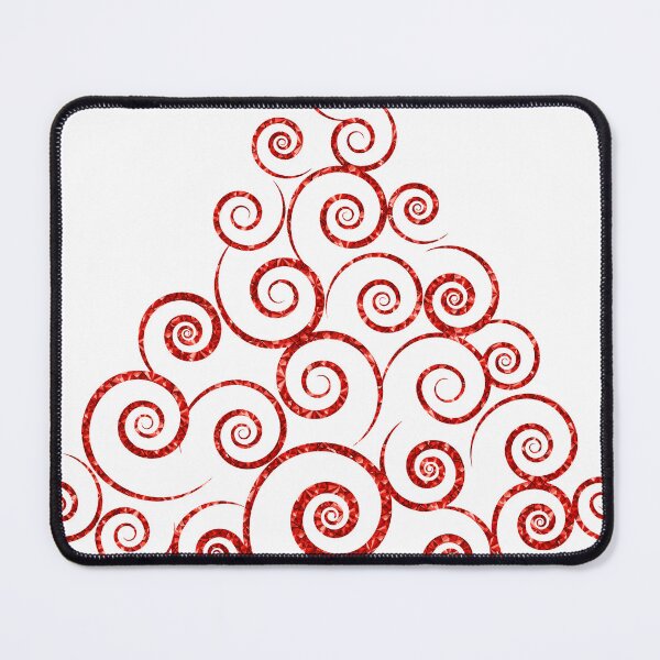 Item preview, Red Rhinestone Spiral Christmas Tree designed and sold by TheIconSmith.