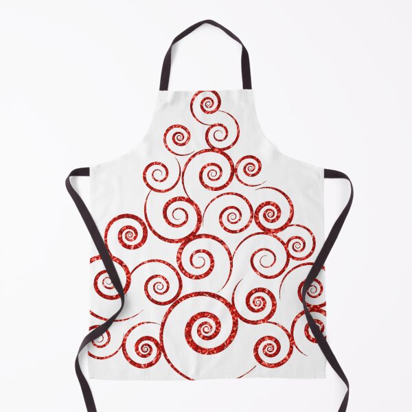 Item preview, Red Rhinestone Spiral Christmas Tree designed and sold by TheIconSmith.