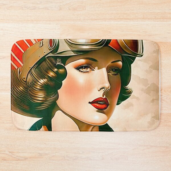 Item preview, Art Deco Aviatrix designed and sold by LanaGustavsson.