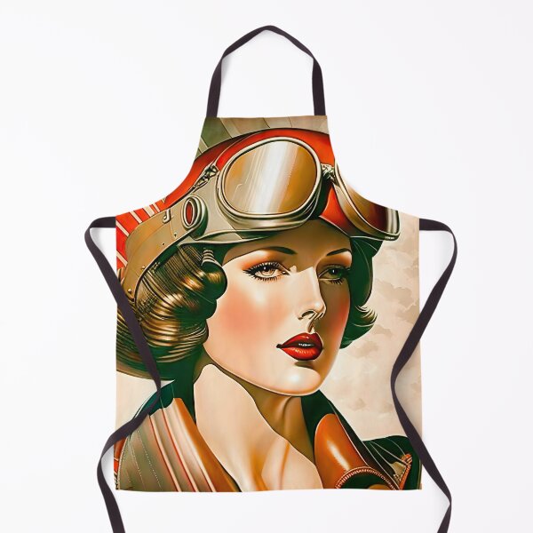 Item preview, Art Deco Aviatrix designed and sold by LanaGustavsson.