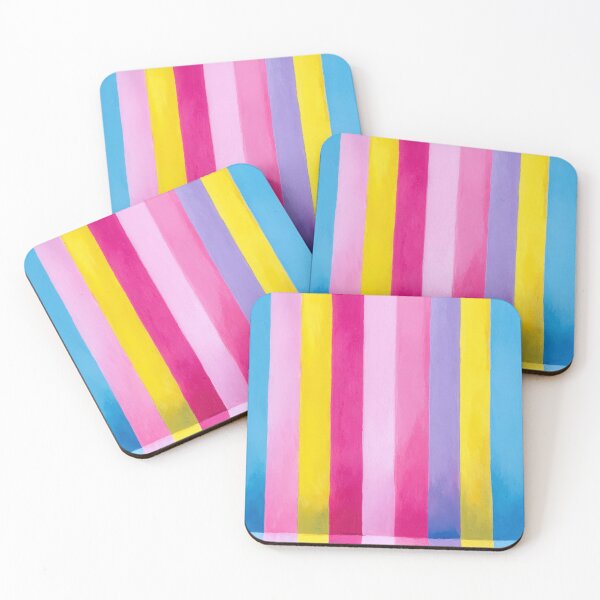 Item preview, Striped acrylic painting designed and sold by ArtHouseNiklas.