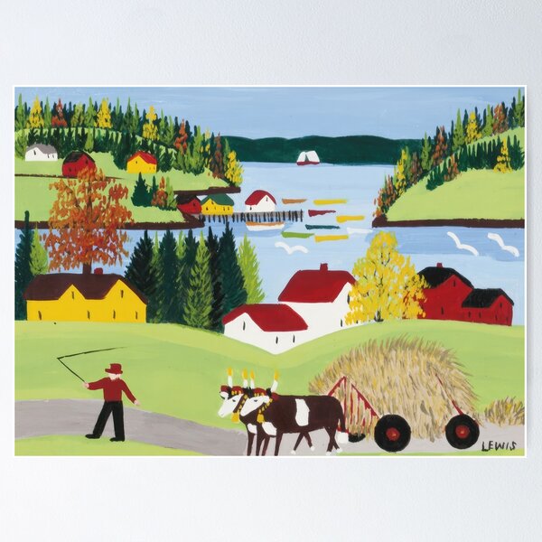 Item preview, Maud Lewis designed and sold by AlarIkoArt.