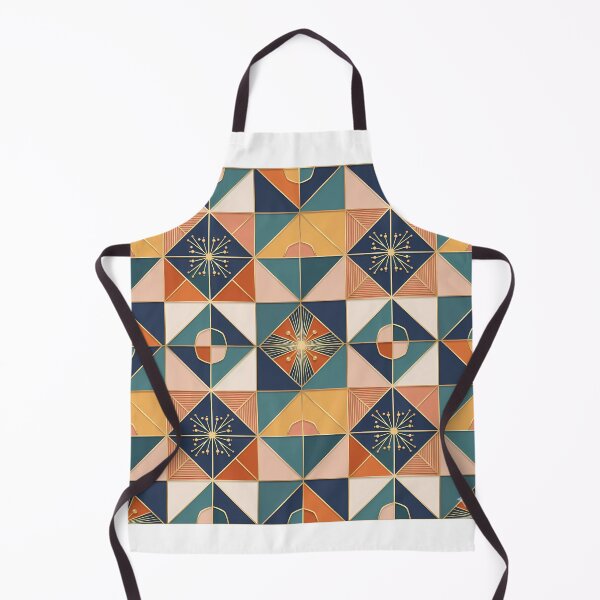 Item preview, Retro Mid-Century Modern Geometric Pattern designed and sold by TajSprinklz.