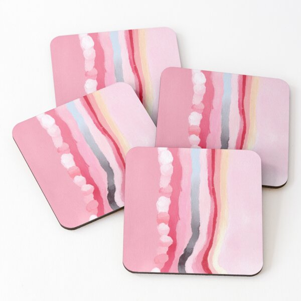 Item preview, Striped Watercolor Pink designed and sold by ArtHouseNiklas.