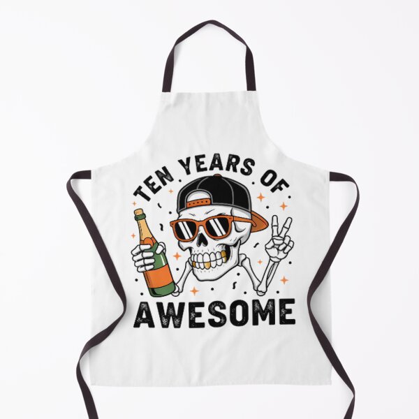 Item preview, Ten Years of Awesome Skeleton designed and sold by Linework Studio.