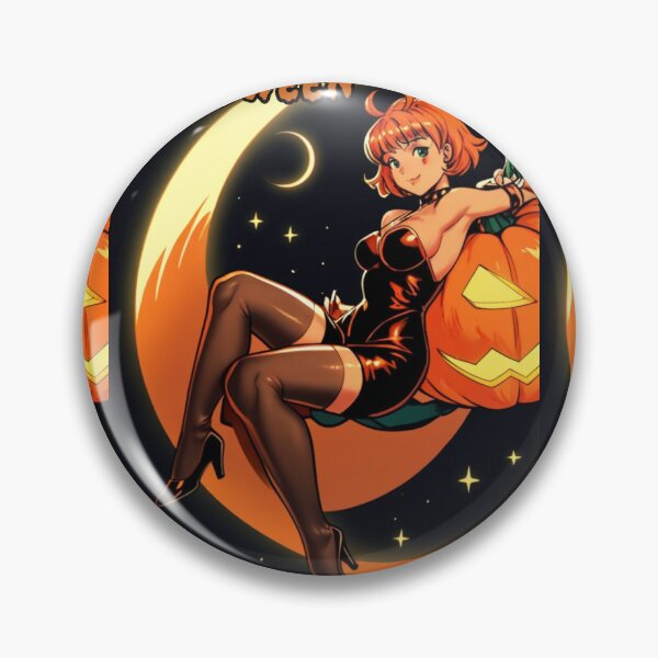 Item preview, Anime Halloween Pumpkin designed and sold by Shikrolao.