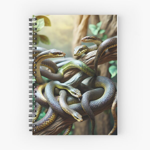 Item preview, Snakes on a tree - Snake design designed and sold by ReneMM.