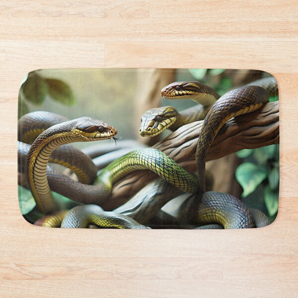 Item preview, Snakes on a tree - Snake design designed and sold by ReneMM.