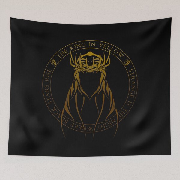 Item preview, The King in Yellow Sigil (yellow sign)  	 designed and sold by agmcdvhdmtl10.