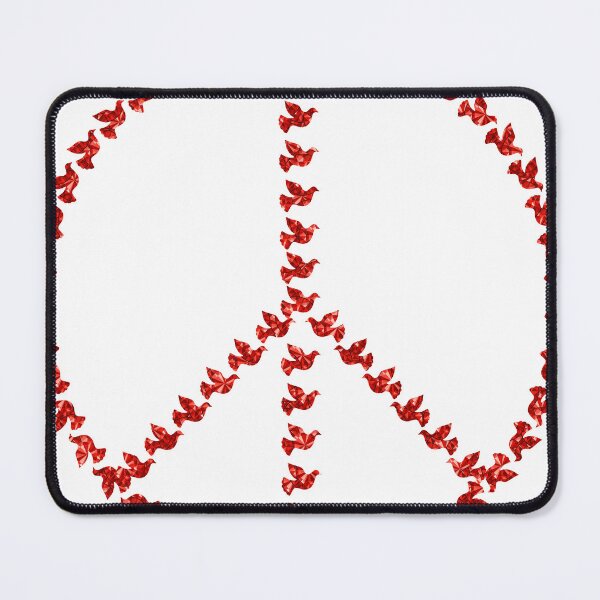 Item preview, Red Rhinestone  Peace Dove Sign designed and sold by TheIconSmith.