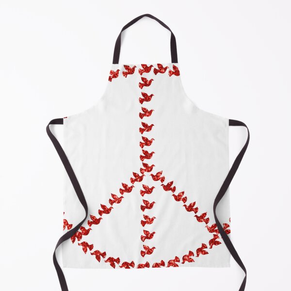 Item preview, Red Rhinestone  Peace Dove Sign designed and sold by TheIconSmith.