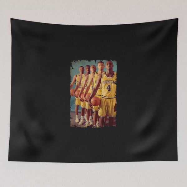 Item preview, Fab-Five-Teams-Basketball-Vintage designed and sold by belewlbbodl.