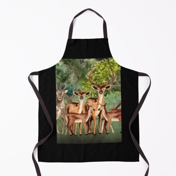 Item preview, Watercolor deers in the forest Top designed and sold by obtvcvcwgia51.
