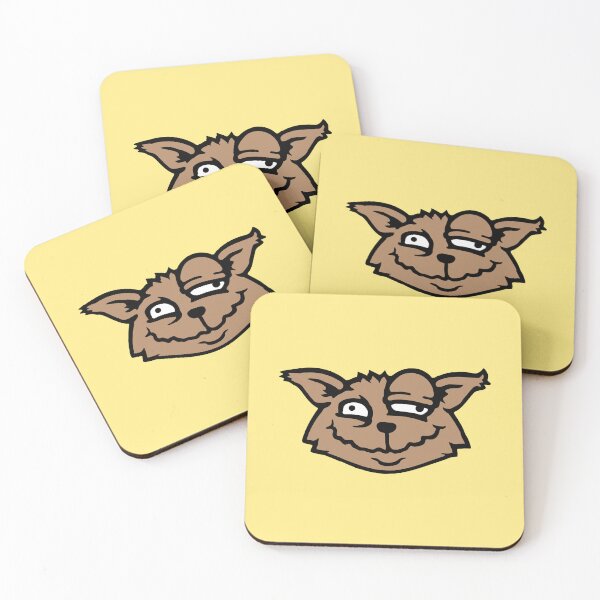Item preview, Crazy Cat Weird Funny Humor Pet Face Comic Cartoon designed and sold by shirt-o-mat.