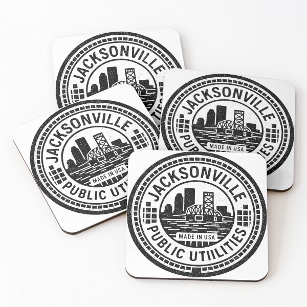 Item preview, Jacksonville Manhole Cover Shirt – Bold Urban Stamp with River City Pride designed and sold by Urban designs by PiMediaDen.