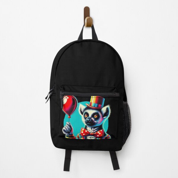 Item preview, Colorful cute clown lemur designed and sold by Dogandesighn.