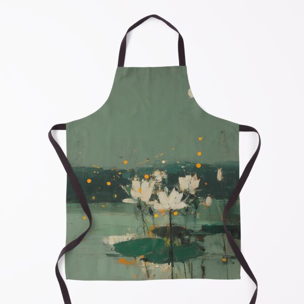 Item preview, Moonlit Lotus Over Still Waters designed and sold by Dusk Atelier.