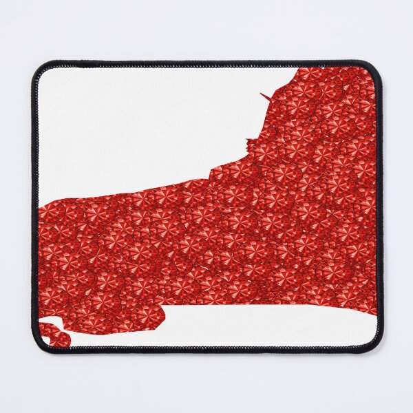 Item preview, Red Rhinestone  Lion At Rest designed and sold by TheIconSmith.