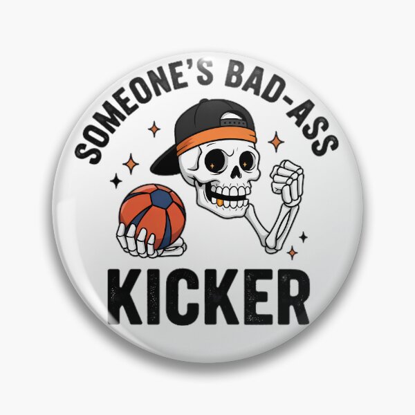 Item preview, Bad-Ass Kicker Skeleton designed and sold by Linework Studio.