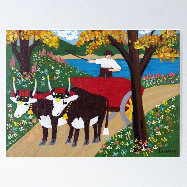 Item preview, Maud Lewis designed and sold by AlarIkoArt.