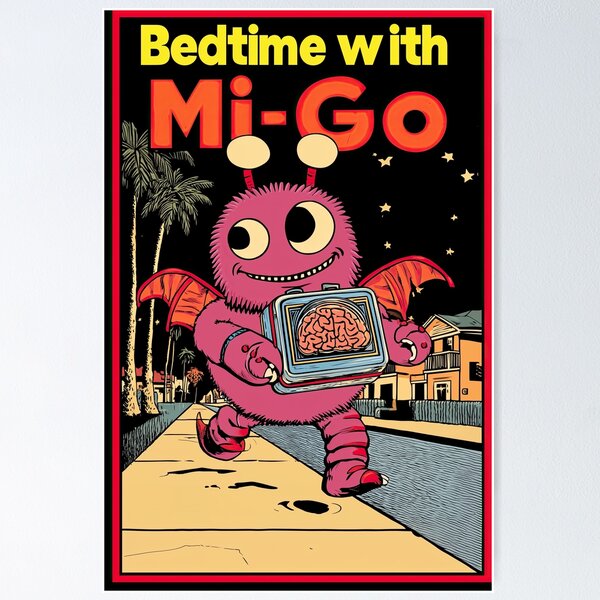 Item preview, Bedtime With MI-GO designed and sold by obstinator.