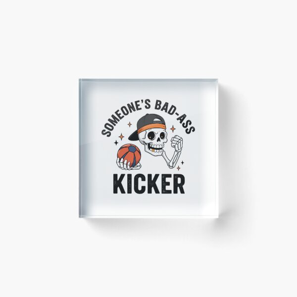 Item preview, Bad-Ass Kicker Skeleton designed and sold by Linework Studio.
