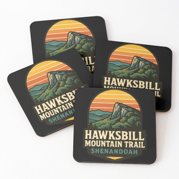 Item preview, Shenandoah National Park Hawksbill Mountain Trail Retro designed and sold by TomFrontierArt.