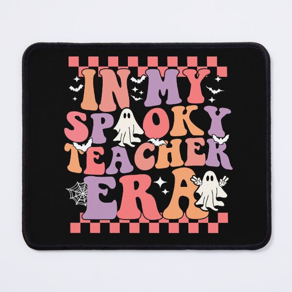 Item preview, In My Spooky Teacher Era Shirt – Retro Ghost Halloween Teacher Design designed and sold by Alluka Brand.