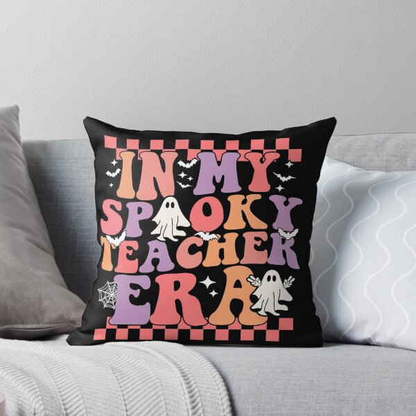 Item preview, In My Spooky Teacher Era Shirt – Retro Ghost Halloween Teacher Design designed and sold by Alluka Brand.