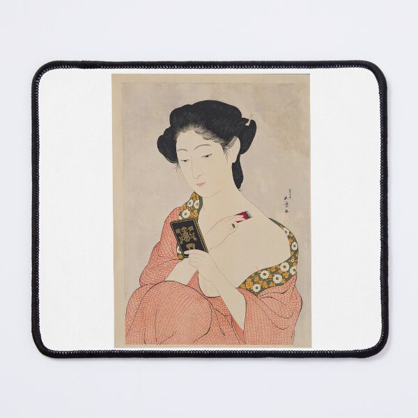 Item preview, Woman Applying Makeup by Hashiguchi Goyo designed and sold by TeeARTHY.